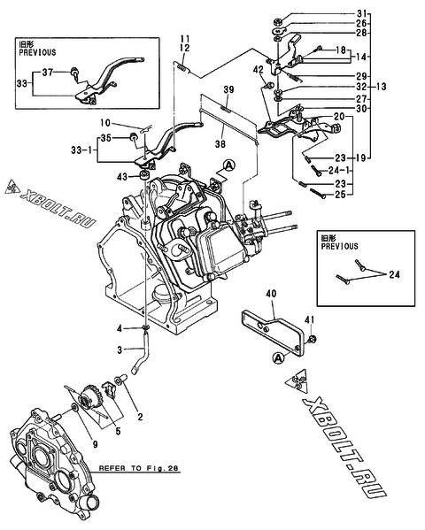  Регулятор оборотов и прибор управления двигателя Yanmar GA120D