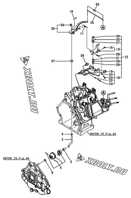  Регулятор оборотов и прибор управления двигателя Yanmar GA180SNM