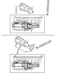 AIR STARTER COMPONENT PARTS