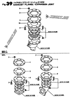 EXHAUST FLANGE.EXPANSION JOINT