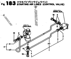 STARTING AIR PIPE(CONTROL V.)