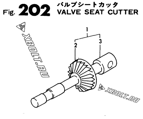 Производитель YANMAR, CUTTER, VALVE SEAT, номер детали 135210-92300
