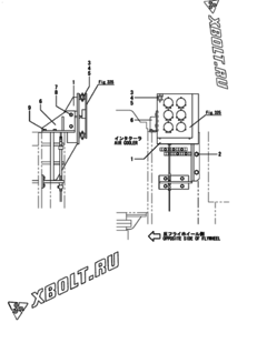 INSTRUMENT BOARD BRACKET(T/C FW.SIDE)(MAIN ENGINE)