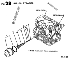 LUBRICATING OIL FILTER