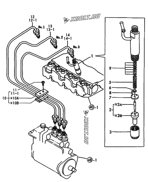 FUEL INJECTION PIPE