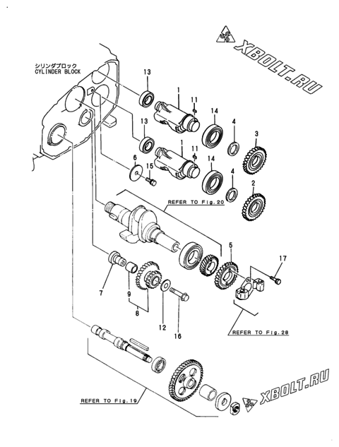 Стабилизатор двигателя Yanmar NFAD8-SA