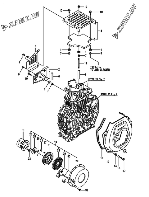  Пусковое устройство двигателя Yanmar L70V6HJ1C9GAYG