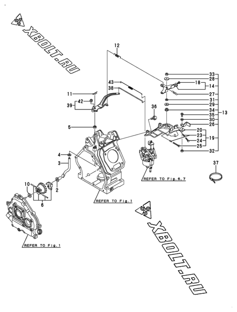  Регулятор оборотов и прибор управления двигателя Yanmar GA160ARDGS