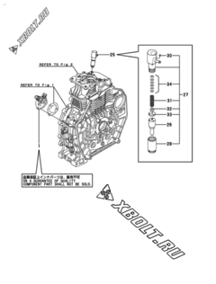  Двигатель Yanmar L70V6-PSU1, узел -  Топливный насос высокого давления (ТНВД) 