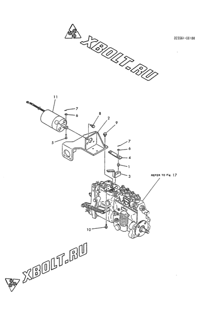 ENGINE STOPPING DEVICE