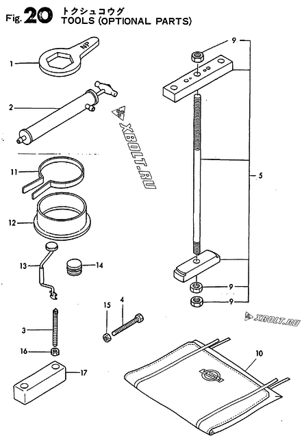 SPECIAL TOOL  (OPTIONAL PARTS)
