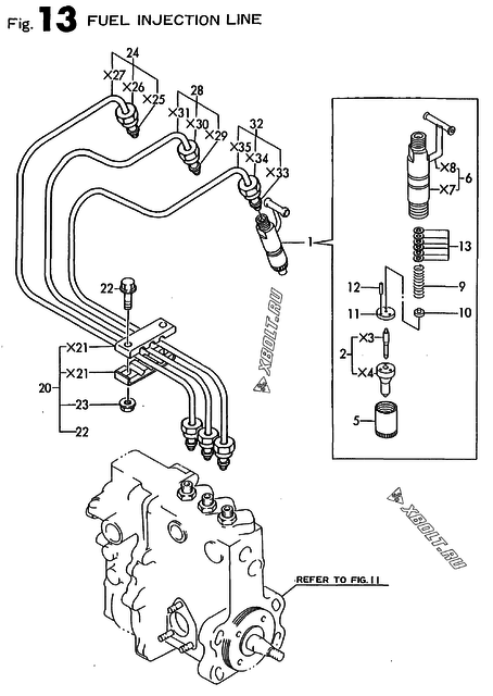 FUEL INJECTION LINE