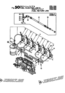 FUEL INJECTION & RETURN LINES
