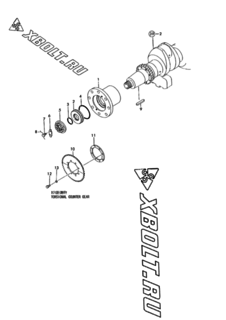 COUPLING,FRONT DRIVING & COUNTER GEAR(TORSION)
