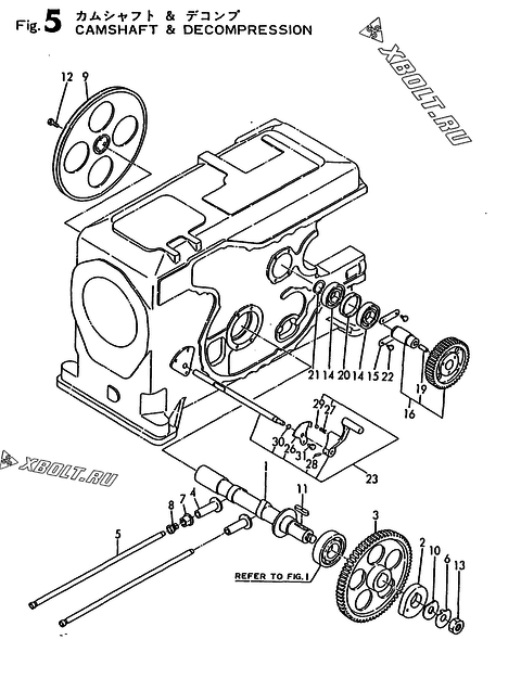 Производитель YANMAR, KEY, 10X 45, номер детали 22512-100452