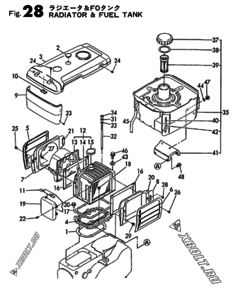 RADIATOR & FUEL OIL TANK