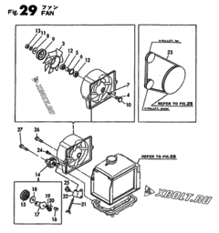 FAN DERIVING DEVICE