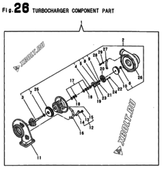 TURBOCHARGER COMPONENT PART