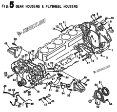 GEAR HOUSING & FLYWHEEL HOUSIN