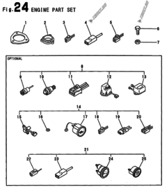 ENGINE PART SET