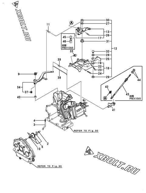  Регулятор оборотов и прибор управления двигателя Yanmar GA240SEHPSK