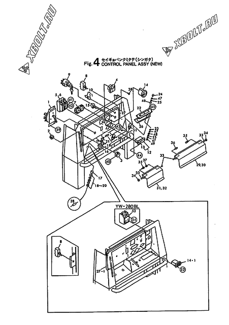 CONTROL PANEL ASSY(NEW)