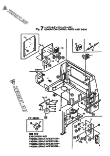 GENERATOR CONTROL PARTS ASSY