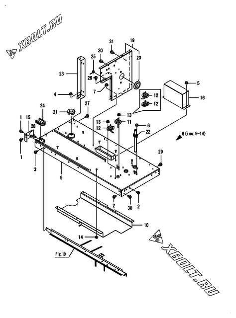 RADIATOR ROOM(DRAIN SUMP