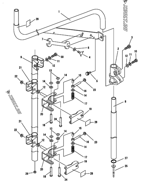 POLE MOUNT(ELB114BS)