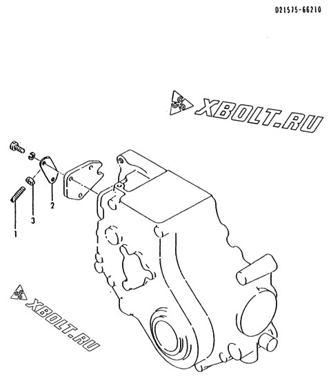 IDLE ADJUSTER двигателя Yanmar 3T72HL-HKS
