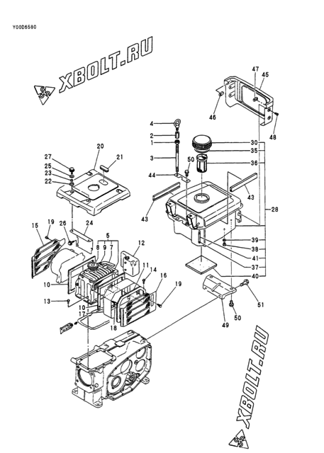 RADIATOR & FUEL OIL TANK