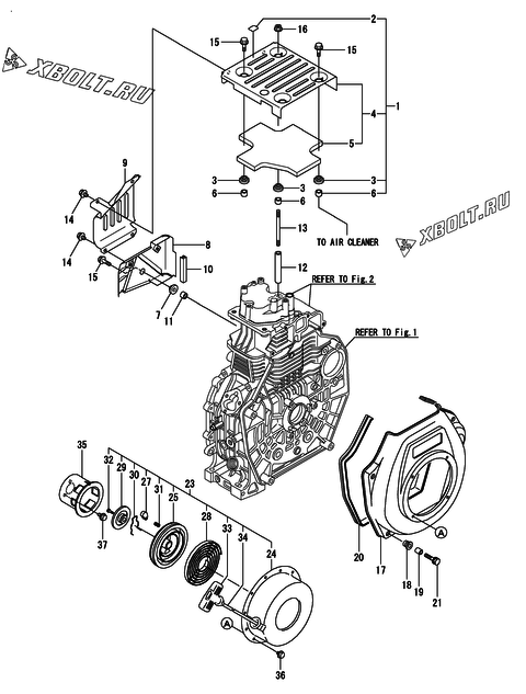  Пусковое устройство двигателя Yanmar L70N5AJ8R1AAWK